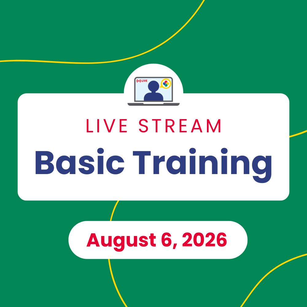 Live Stream Basic Training, August 6, 2026