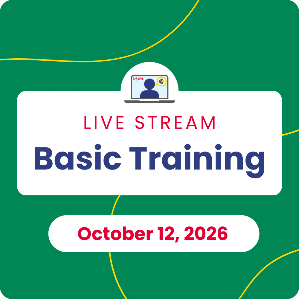 Live Stream Basic Training, October 12, 2026