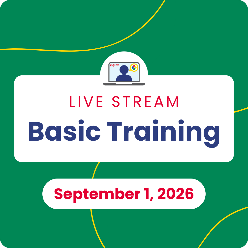 Live Stream Basic Training, September 1, 2026