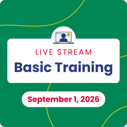 Live Stream Basic Training, September 1, 2026